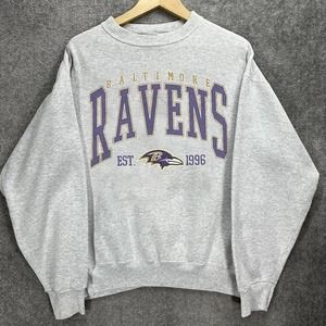Vintage Baltimore Ravens Sweatshirt Vintage Nfl Ravens Football